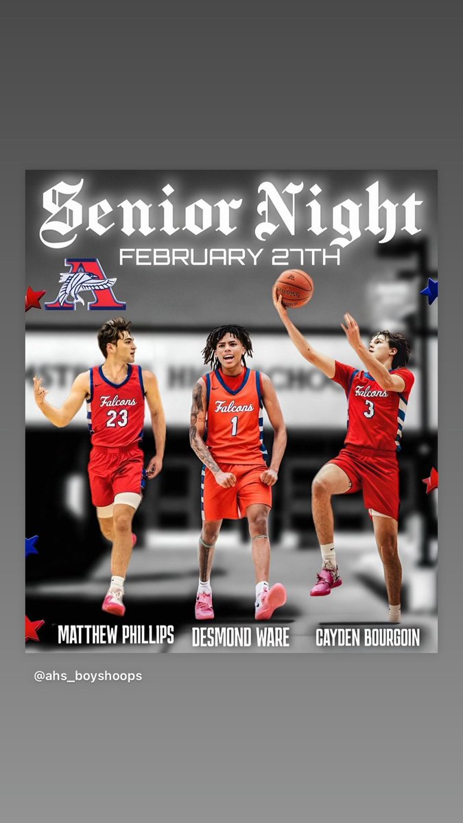 Armstrong Boys Hoops (@armstronghoops1) on Twitter photo Great Senior Night: Big win over Bloomington Kennedy 85-66 <a href="/DesmondWare2025/">Desmond Ware</a> 24pts 8Reb <a href="/m_phillips2006/">Matthew Phillips</a> 19pts <a href="/aidonreinke11/">Aidon Reinke</a> 10pts 8A <a href="/BourgoinCayden/">Cayden Bourgoin</a> 9pts 7Reb <a href="/HighArmstrong/">Armstrong High School Activities</a> Great Senior Night: Big win over Bloomington Kennedy 85-66 <a href="/DesmondWare2025/">Desmond Ware</a> 24pts 8Reb <a href="/m_phillips2006/">Matthew Phillips</a> 19pts <a href="/aidonreinke11/">Aidon Reinke</a> 10pts 8A <a href="/BourgoinCayden/">Cayden Bourgoin</a> 9pts 7Reb <a href="/HighArmstrong/">Armstrong High School Activities</a>