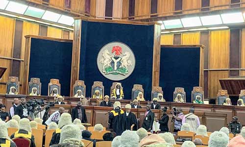 getmotivatedng's tweet photo. Suddenly the Supreme Court now knows what is called Electoral Guidelines.I thought they said INEC can DO &amp; UNDO without strict adherence to their own guidelines before 2023 General Elections. Nigerian Courts r the ones destroying r democracy, let them continue,e go affect evryone https://t.co/7oCTHofdsz