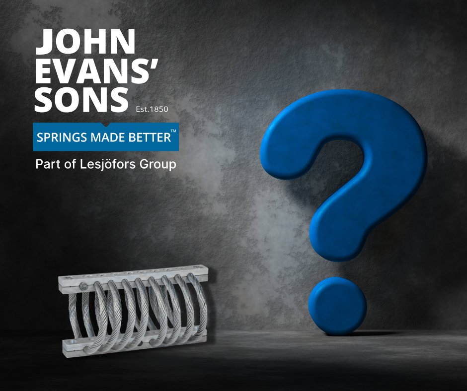 JohnEvans_Sons's tweet image. What is the load capacity of a specific isolator?

The application the isolator is used in has a direct bearing on what the rated capacity will be. hubs.ly/Q035PHd00

#FAQFriday #SpringFacts #ShockAndVibration #Isolators #EngineeringSolutions #JohnEvans #SpringManufacturing