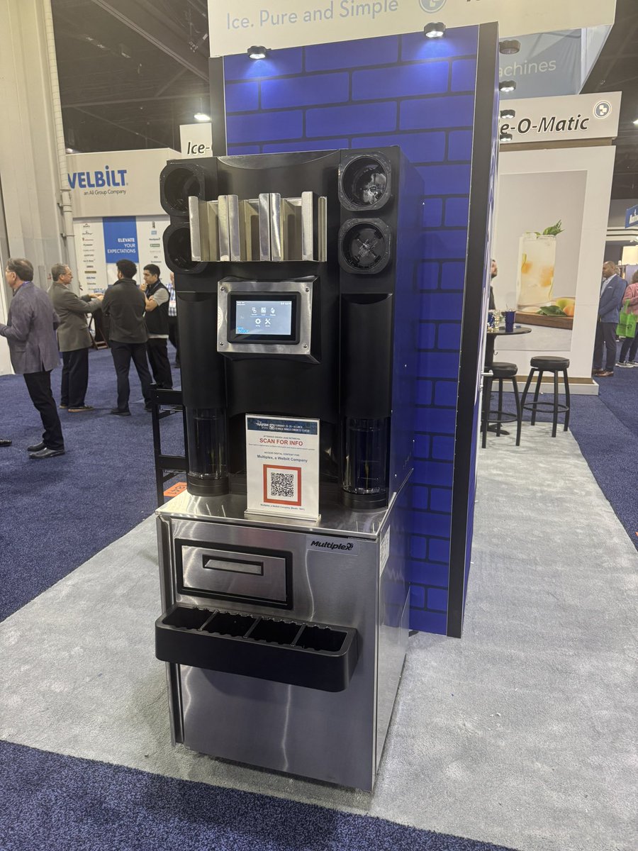 Multiplex_bvrg's tweet photo. Last day to come check us out @TheNAFEMShow ! Booth #1841 - our beverage hub will be serving up still and sparkling water from our Albi Aqua and CRAFTtap. 😊 

#Welbilt #AliGroupFS #TheNAFEMShow #NAFEM25 #Multiplex #SerVend #McCanns #foodservice #foodserviceindustry https://t.co/Wv7kvl17vv