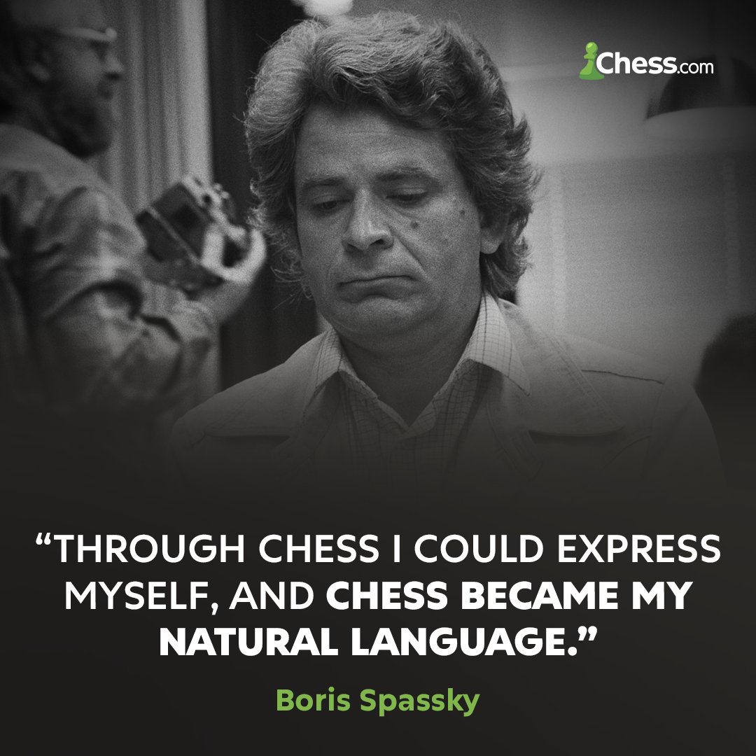 chesscom's tweet image. A true chess legend.
