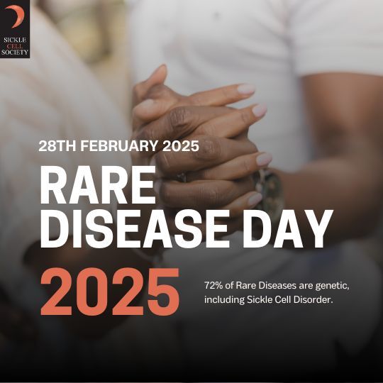 SickleCellUK's tweet photo. 🌍 February 28th marks Rare Disease Day – a day to raise awareness for the millions of people living with rare diseases. Today, we shine a spotlight on Sickle Cell Disorder, a condition that affects millions worldwide, yet remains underrepresented. #RareDiseaseDay #SickleCell https://t.co/UipRYXBbeW