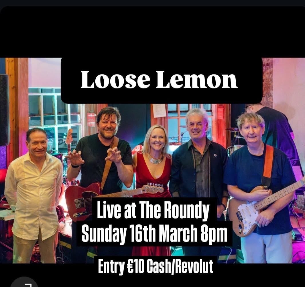 For discerning music fans - a cracker of a band - DO NOT miss if you are in the Cork area around St Patrick’s Day !!!