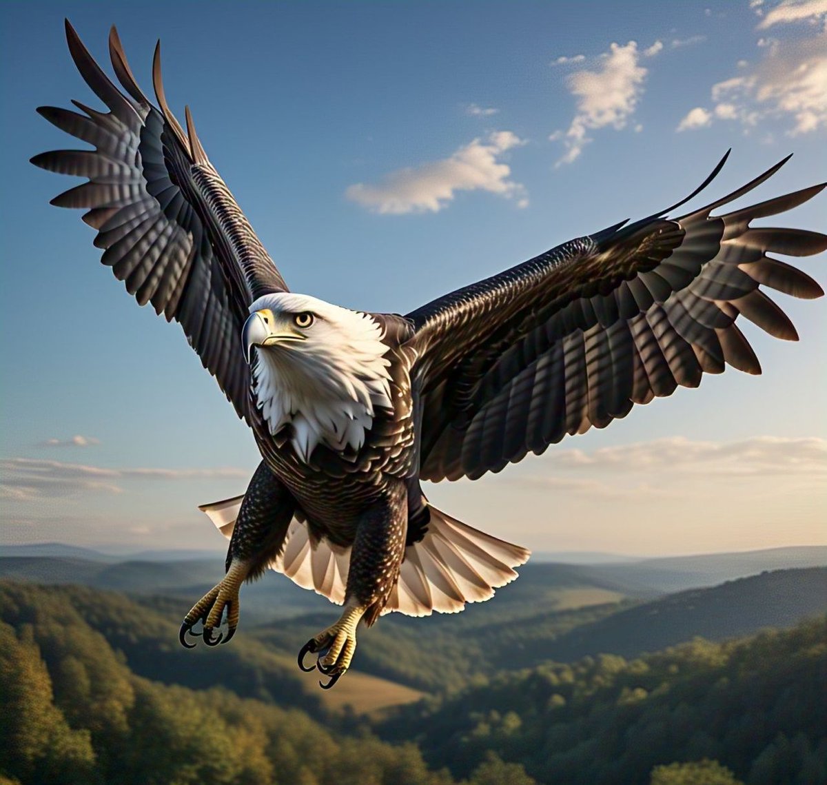 Like the eagle, you can weather any storm. Draw on your inner strength.