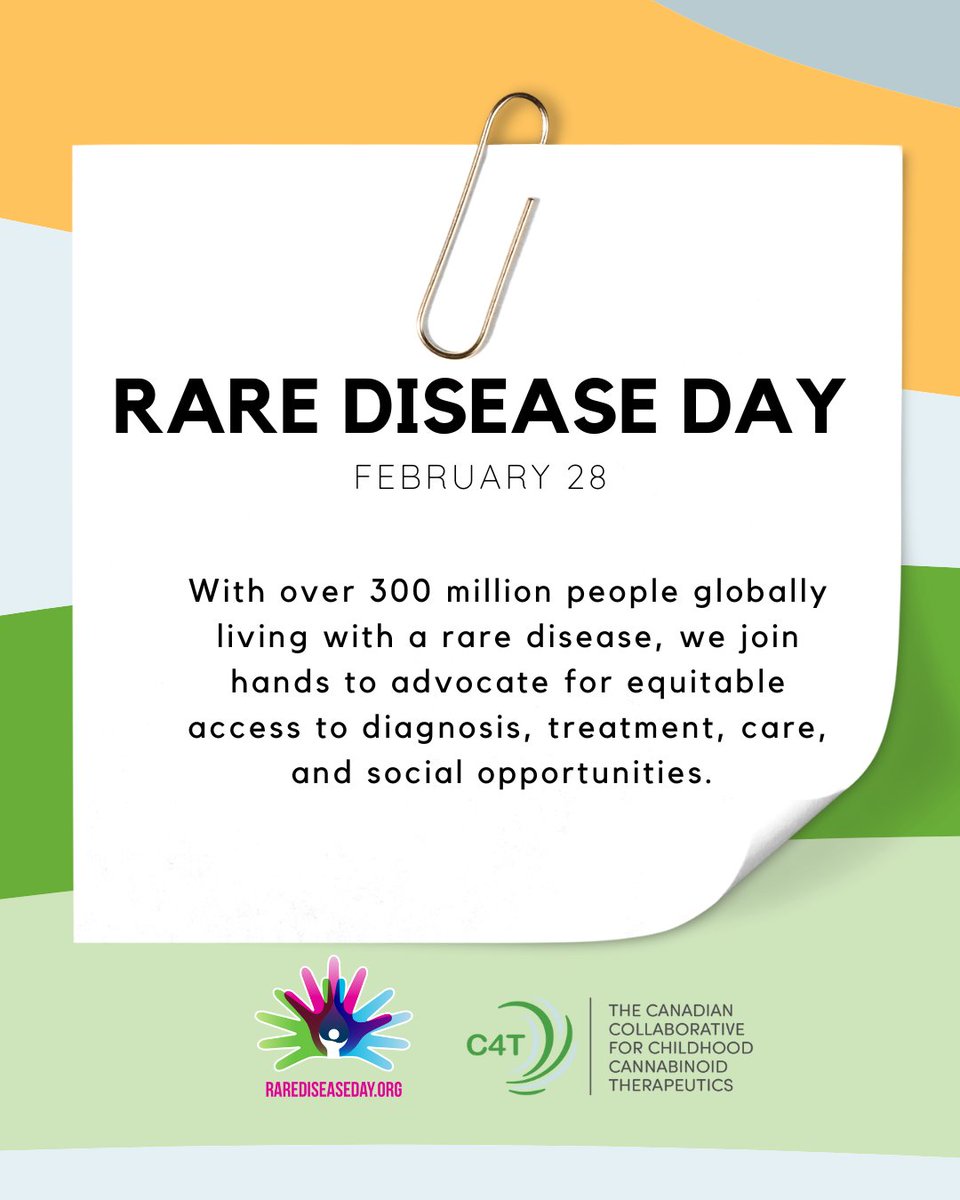 🌿💜 Today is #RareDiseaseDay! With over 300 million people worldwide living with a rare disease, we stand together to advocate for equitable access to diagnosis, treatment, care, and support.

Let’s raise awareness and work toward a future with better care for all! 💙