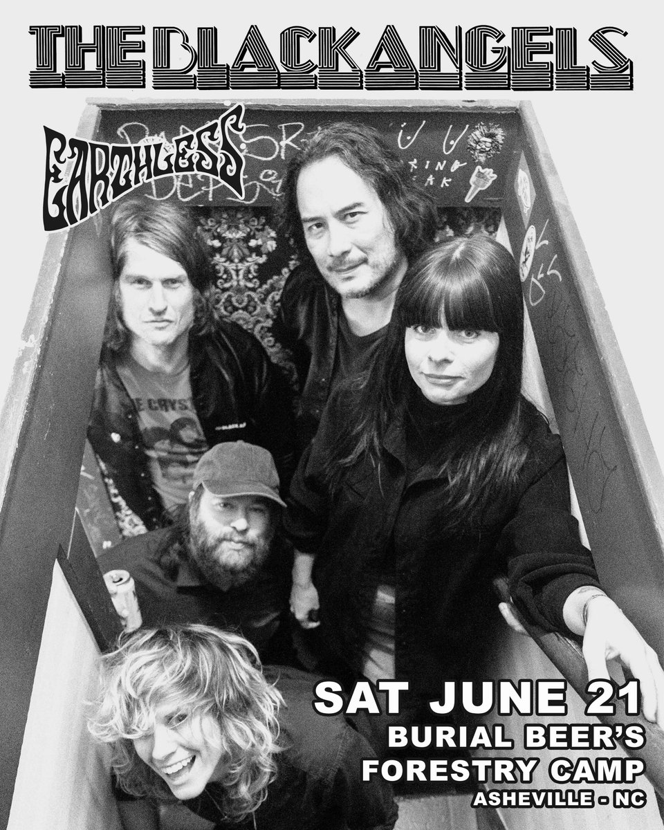 Asheville! We're thrilled to announce that we’re playing Burial Beer's Forestry Camp on June 21🖤

Tickets &amp; Info: link.dice.fm/o8b8b4c999ed