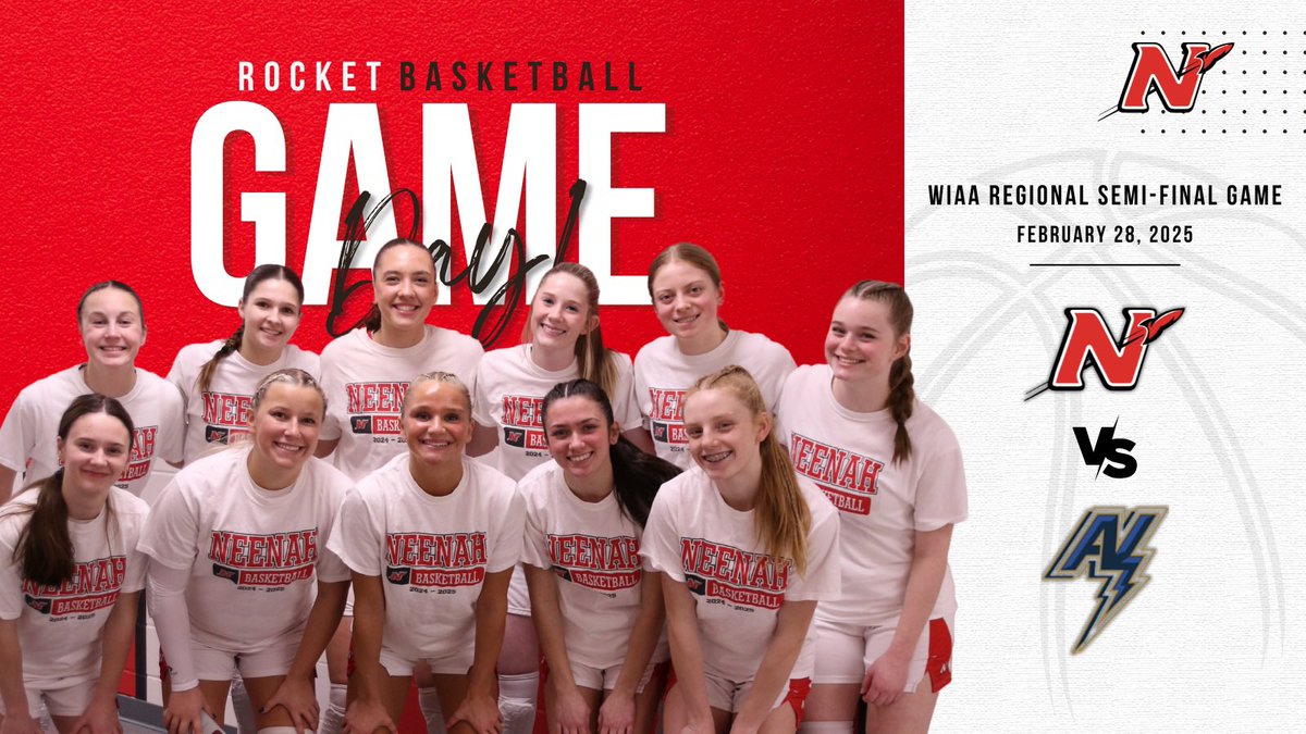 🚨Game Day!!🚨

📍Neenah High School
⏰Varsity 7:00pm
Doors open at 6:00pm

📻 Listen live:thescorewi.com

📺 youtube.com/@njsdplaylist?…

🎟️ gofan.co/event/3301426
CREDIT CARD ONLY FOR ADMISSION 

🚀GO ROCKETS!!🚀