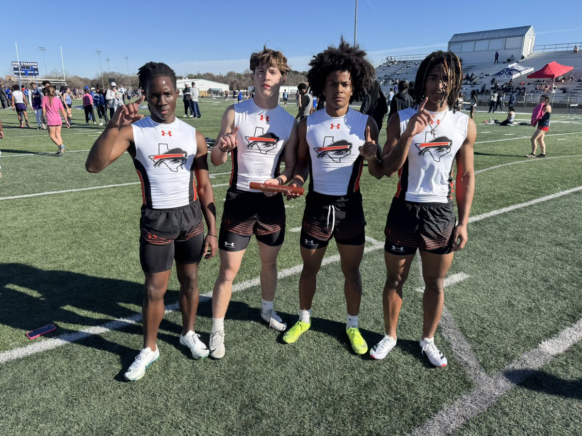Coach Brannon-Haltom (@brannonjoe) on Twitter photo Finally had a chance to run relays yesterday!
100m 🥈200m 🥇 vs some solid competition in Weatherford 🔥 Finally had a chance to run relays yesterday!
100m 🥈200m 🥇 vs some solid competition in Weatherford 🔥