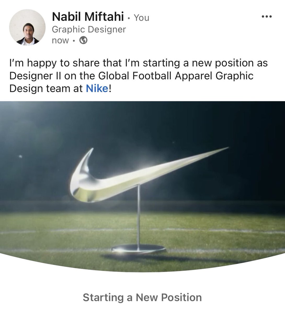 nvbillll's tweet photo. Made it Linkedin Official 😅 https://t.co/ycYimlVUK1