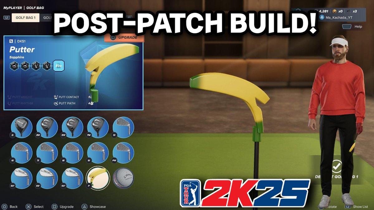 Ma_Kachada's tweet image. 🚨 NEW UPDATE = NEW BUILD! 🚨

Latest PGA Tour 2K25 patch changed a lot!  In this video, I rebuild my player, adjust fittings &amp;amp; skills, and give my full thoughts on the update! 

📺 Watch now: youtu.be/xE2kKLwiP1M

#PGATour2K25 #PatchUpdate  #PGA2K25
