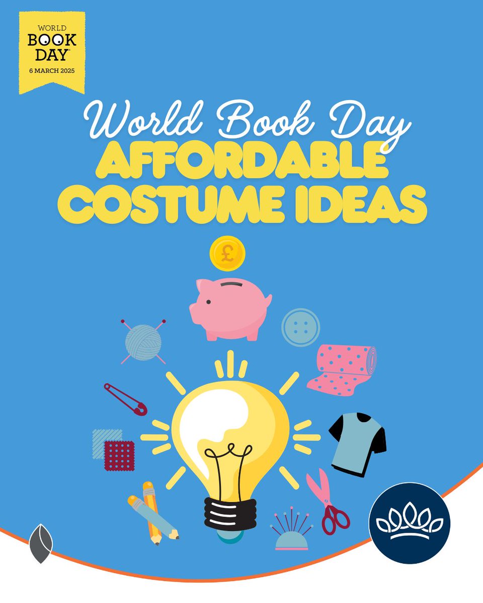 📚| World Book Day Costume Ideas

Get ready for WBD with our last-minute costume ideas! This is an opportunity for families to create something special together whilst saving money. Use items you have at home/find inexpensive alternatives.

Read more:
crownstreetprimary.org.uk/affordable-wor…
