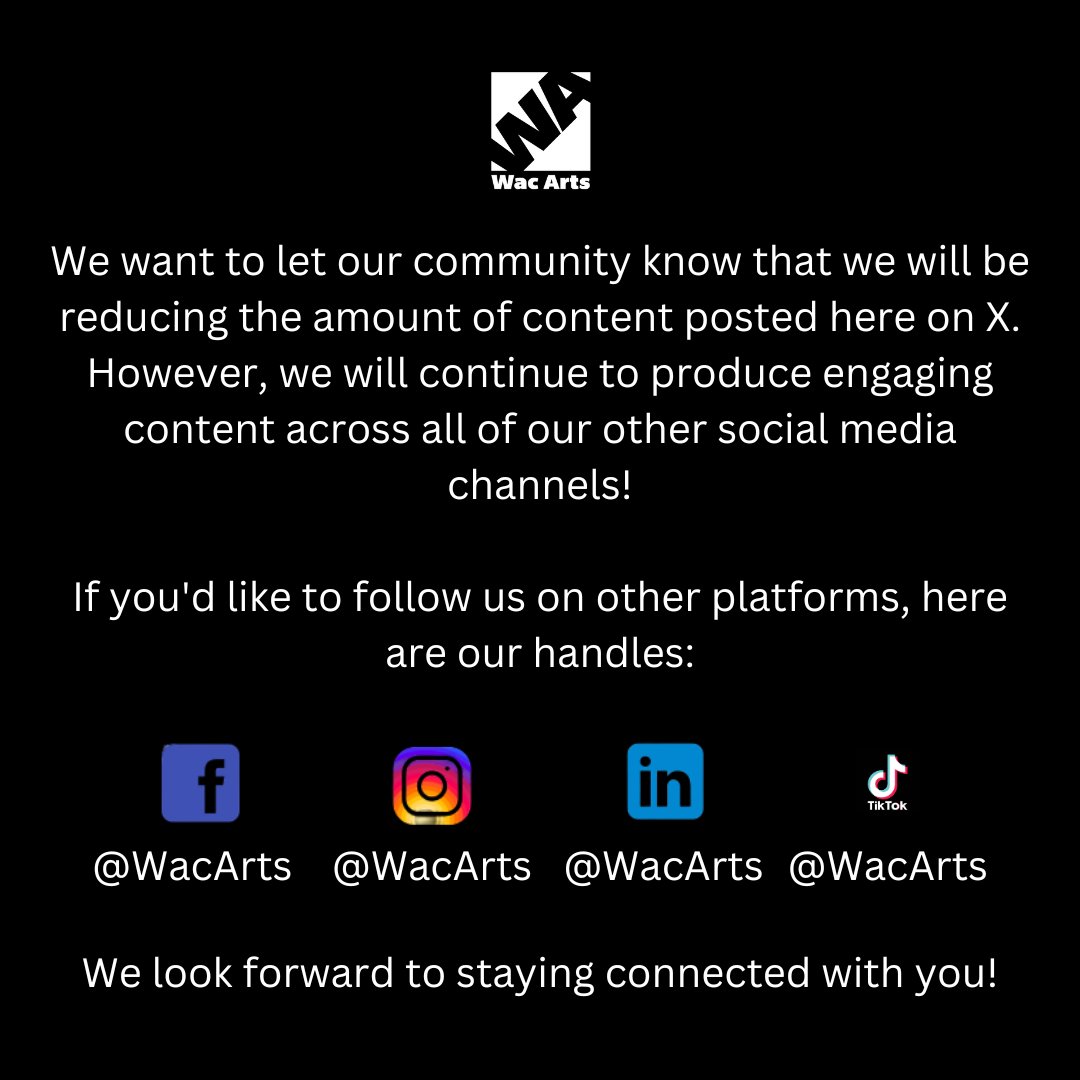 Wac Arts tweet media
