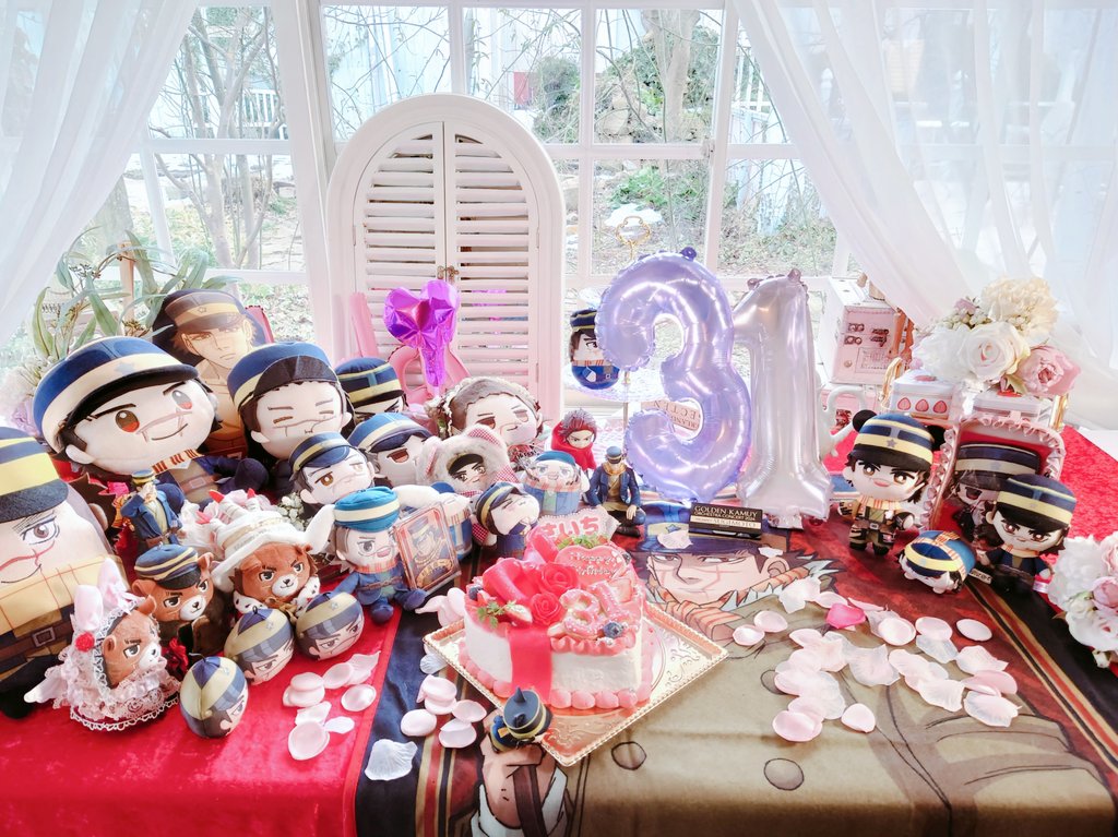 suggisuki's tweet image. ㊗️杉元佐一誕生!❤強くて優しくて時に冷静な貴方が大好き!😭存在だけでなく名前も髪の毛1本に至る迄全部が大好き!😭常に激重感情で愛してる!沢山お祝いされて美味しいもの食べて!グッズ全然飾れきれずごめんね!
#杉元佐一生誕祭2025
#杉元佐一誕生祭2025
#杉元佐一誕生日