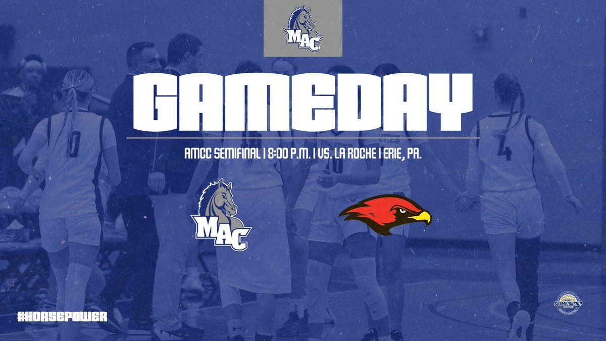Mount Aloysius Athletics (@mounties_sports) on Twitter photo WBB | <a href="/MountieHoops/">Mount Aloysius Women's Hoops</a> Gameday
π¨ AMCC Semifinal π¨
π #3 La Roche
π Junker Center | Erie, Pa.
β° 8:00 p.m.
π buff.ly/3Y6xGjG WBB | <a href="/MountieHoops/">Mount Aloysius Women's Hoops</a> Gameday
π¨ AMCC Semifinal π¨
π #3 La Roche
π Junker Center | Erie, Pa.
β° 8:00 p.m.
π buff.ly/3Y6xGjG