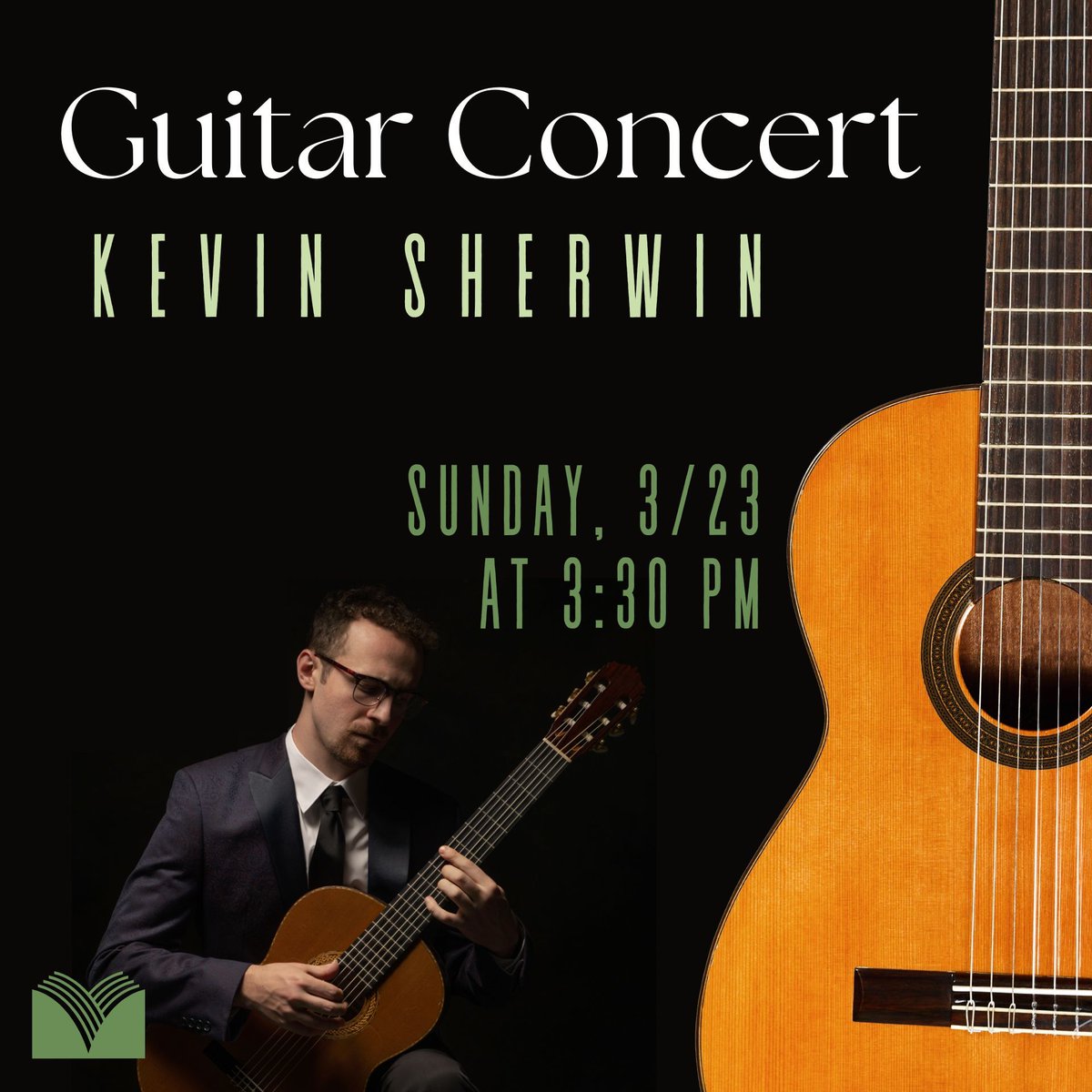 MtPleasantLib's tweet image. Join us at the Main Library for “Exchanges: Bridges Beyond Boundaries” - an evocative concert from guitarist and composer Kevin Sherwin Sunday, March 23 at 3:00PM! Sherwin will explore iconic classical works alongside his original compositions.

Register: buff.ly/4klLxM4
