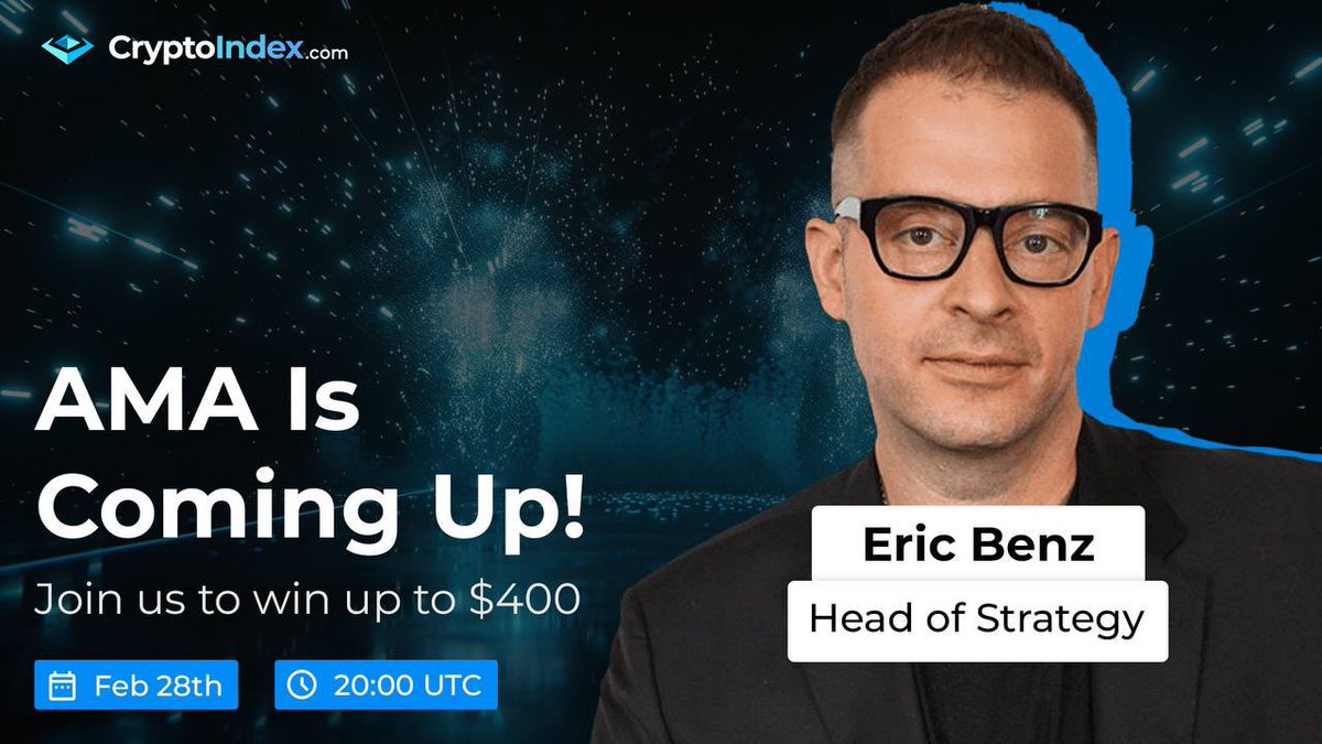 🔥 Only 5 hours until our AMA starts! 

Join us today, Feb 28th at 8 PM UTC for an exclusive session with a true fintech leader!

Meet Eric Benz – a game-changer in digital finance:
✅ Former CEO of Changelly – a top-tier non-custodial crypto exchange
✅ Bridging traditional