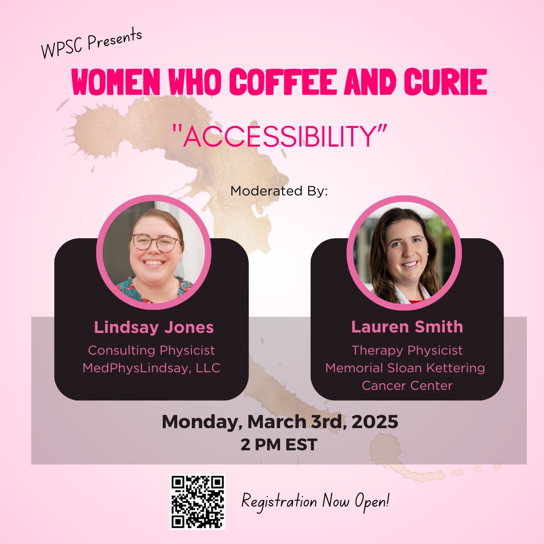 AAPM's WPSC invites you to join them March 3 (2-3pm EST) to chat about how disability affects approximately 25% of adults in the US and how considering accessibility in the workplace helps everyone. The registration link is in our bio!