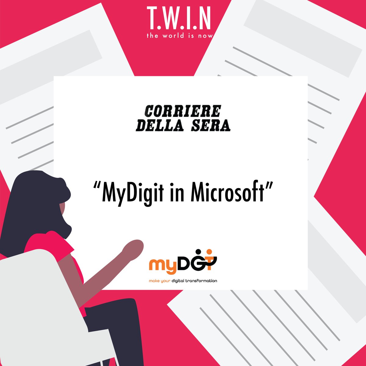 🗞️Ecco la selezione di alcune delle uscite stampa che abbiamo ottenuto nell'ultima settimana grazie al lavoro del nostro team composto da Chiara Bortolato, Giorgia Fenaroli,  Luca Macario, Cristina Tronchin.