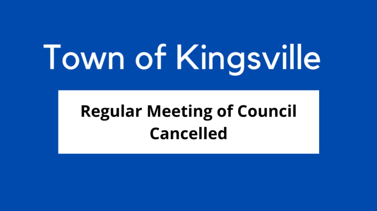 March 3rd Kingsville Town Council Meeting Cancelled
kingsvilletimes.ca/2025/02/march-…
<a href="/KingsvilleOnt/">Town of Kingsville</a>
The Kingsville Times is now on Bluesky. Follow us at kingsvilletimes.bsky.social