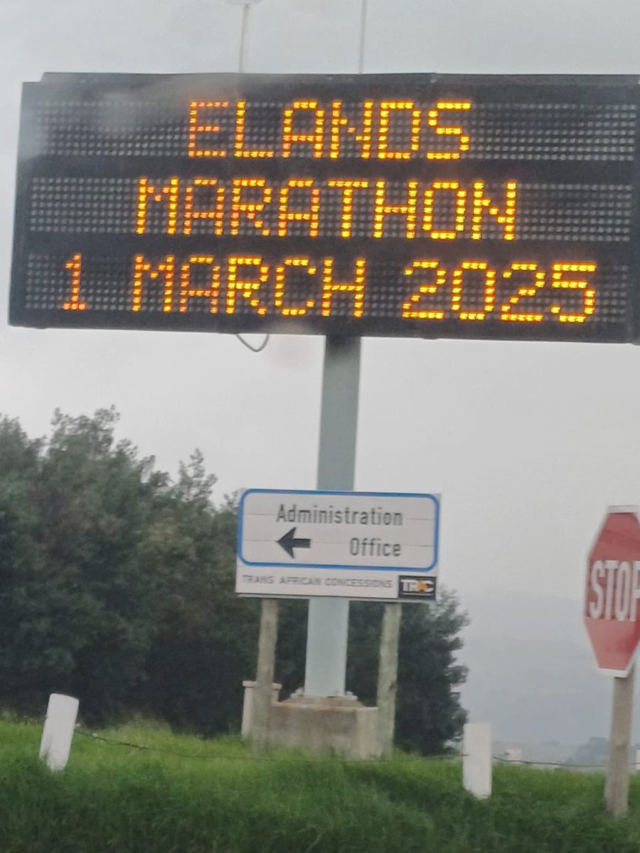 ElandsMarathon's tweet image. Everything running smoothly in prep for #tracn4elandsmarathon2025  race day tomorrow ❤️. 

Watch the space as PB’s fall like the last weeks rains 🤣🦍. 

#tracn4elandsmarathon2025