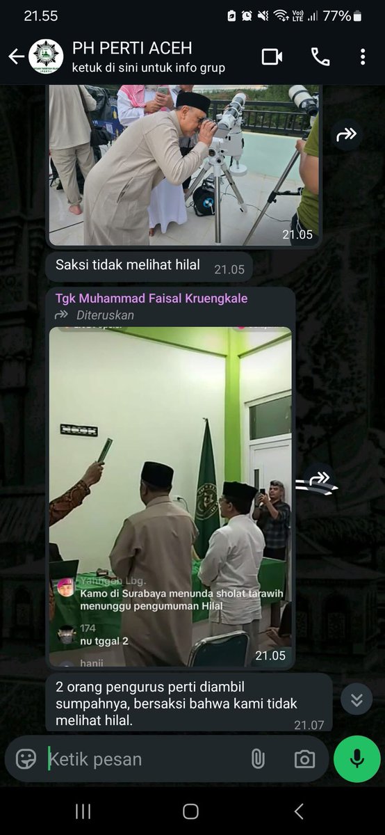 sayid__machmoed's tweet photo. Di Aceh tidak terlihat hilal, pusat @Kemenag_RI mengatakan sebaliknya🤔 https://t.co/matfv9zA68