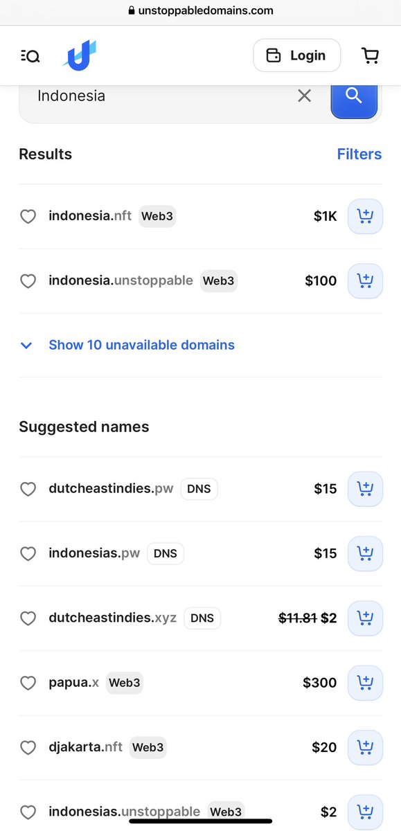 CryptoGoda's tweet image. So was trying to get into @unstoppableweb $5 offer and typed in “Indonesia” and got suggested the colonial name of Indonesia as DutcheastIndies…. 😳

I know it’s AI and never meant to be intentional.. but it shows how insensitive AI suggested result can be..

I can only 🤦🏻‍♂️