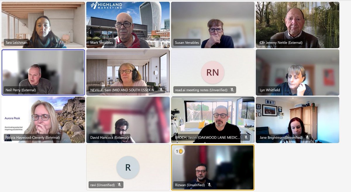 "more research, from a multi-professional point of view, around #clinical use would give staff more evidence to trust #AI" 💬

Our advisory board are discussing the government's plans to "turbocharge" AI and its impact on the #NHS. Write-up to follow soon! 

#digitalhealth