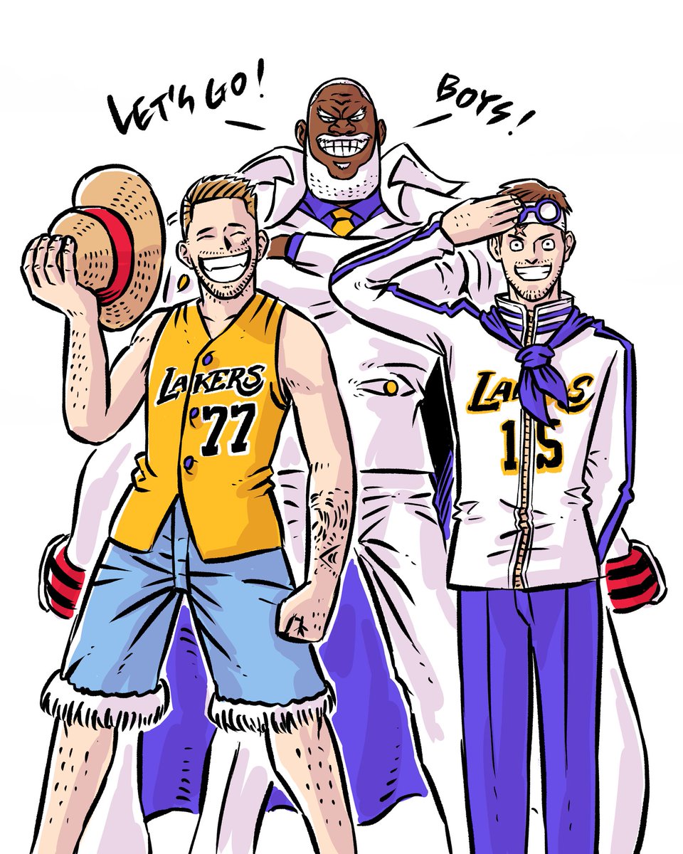 LA Lakers x Onepiece. #lebronjames #lukadoncic #austinreaves