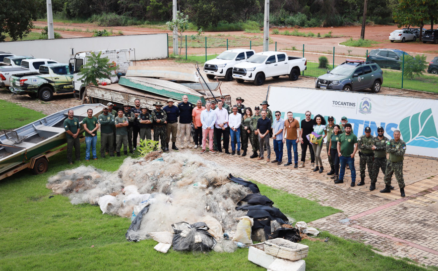 🌻Governo do Tocantins apresenta balanço final da Operação Piracema 2024/2025🗓️

Mais de 36 mil metros de redes🎣 foram recolhidos durante a fiscalização do período de defeso que termina nesta sexta, 28 ✅

Saiba mais➡️surl.li/etzcql