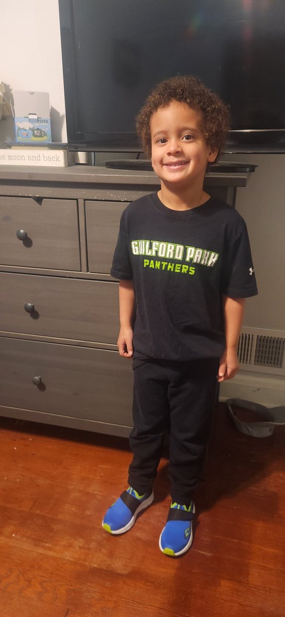 GP's biggest fan!! Ready for basketball playoffs tonight and spring tryouts tomorrow 💚💙
