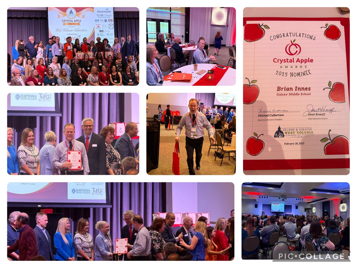 Galaxy Middle School (@galaxymiddle) on Twitter photo Congratulations to <a href="/GalaxyMiddle/">Galaxy Middle School</a> Crystal Apple Nominee ~ Mr. Innes & to all <a href="/volusiaschools/">Volusia County Schools</a> Crystal 🍎 Nominees & Winners!
So Proud of You! Thank you for your commitment to our students & community!❤️🚀 Congratulations to <a href="/GalaxyMiddle/">Galaxy Middle School</a> Crystal Apple Nominee ~ Mr. Innes & to all <a href="/volusiaschools/">Volusia County Schools</a> Crystal 🍎 Nominees & Winners!
So Proud of You! Thank you for your commitment to our students & community!❤️🚀