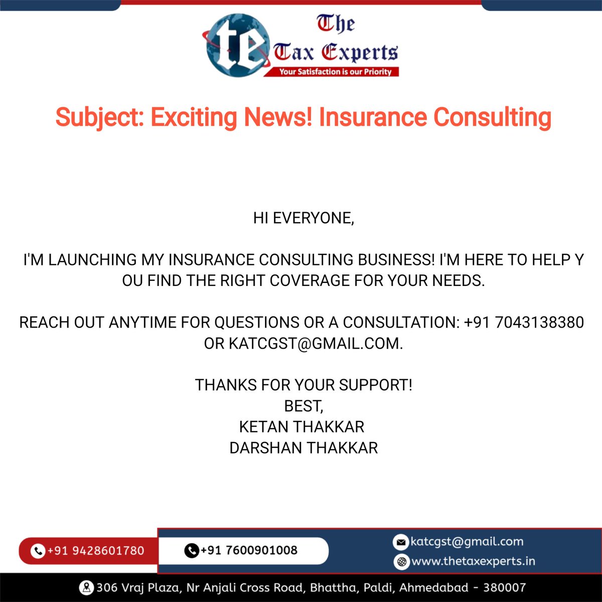 KavyaTax's tweet photo. Please contact BEACON FINTAX PRIVATE LIMITED for General, Life &amp; Corporate Insurance Policy

Insurance #insurancepolicy #insurancebroker #insuranceagency #InsuranceMatters #insurance #generalinsurance #lifeinsurance #commercialinsurancebroker #propertyinsurance #carinsurance https://t.co/dWe6RBkyqY