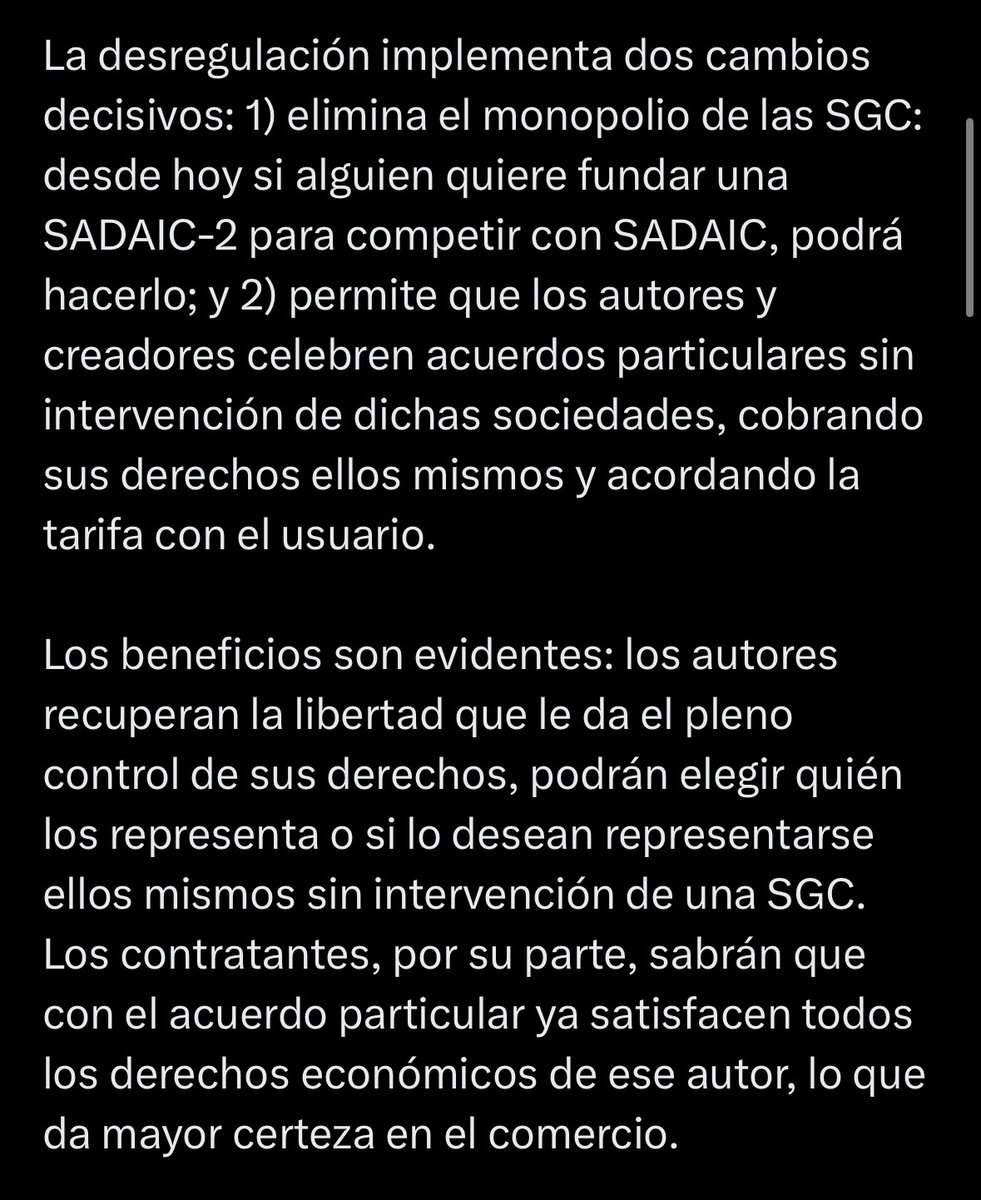 Juan Ingaramo (@juaninga) on Twitter photo Adivinen si el DECRETO de <a href="/JMilei/">Javier Milei</a> y <a href="/fedesturze/">Fede Sturzenegger</a> beneficia a los artistas o beneficia a los empresarios y productores?? LA RESPUESTA NO LOS SORPRENDERÁ! Adivinen si el DECRETO de <a href="/JMilei/">Javier Milei</a> y <a href="/fedesturze/">Fede Sturzenegger</a> beneficia a los artistas o beneficia a los empresarios y productores?? LA RESPUESTA NO LOS SORPRENDERÁ!