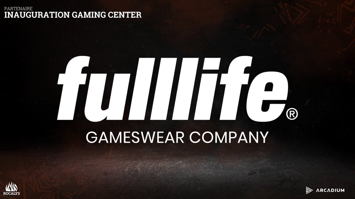🎙️ LIVE ANNONCE

Première annonce de la soirée et pas des moindres : 
<a href="/Fulllife_fr/">Fulllife</a> est partenaire de l'inauguration du gaming center ! 

Vous pourrez ainsi gagner des surprises durant le weekend en participant aux events !

Merci à eux pour la confiance 🫶