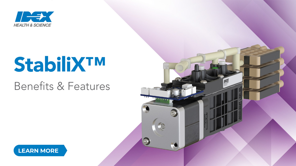 Achieve unparalleled reliability using our latest degassing technology. Learn more about StabiliX™ and take your fluidics to the next level. Download our spec sheet: bit.ly/4fkKSXC #IDEXInnovation