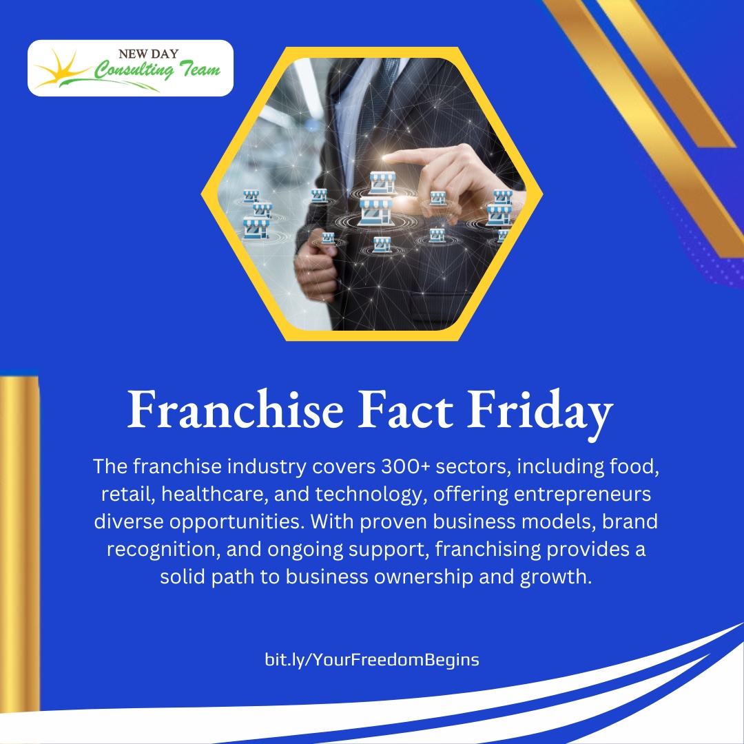 NdctSeger's tweet photo. 🌟 Franchising: Your Gateway to Success! 🌟

With 300+ industries—food, retail, healthcare, tech &amp; more—franchising offers proven business models, brand recognition, and built-in support. It’s your chance to be your own boss and achieve financial freedom! 

🚀 Whether you’re s... https://t.co/w6nxQWU8BZ