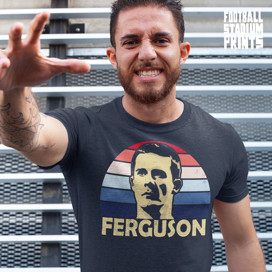 ⚽ Barry Ferguson 
🇬🇧 Rangers (player/manager)
🛒 Footballstadiumprints.com/product/barry-…

#rangers #ibrox #ferguson