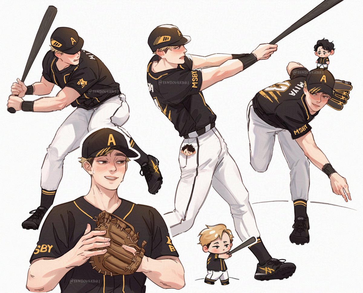 Miya Atsumu baseball AU (⁠ ⁠ꈍ⁠ᴗ⁠ꈍ⁠)💛💛

#Haikyuu #ハイキュー