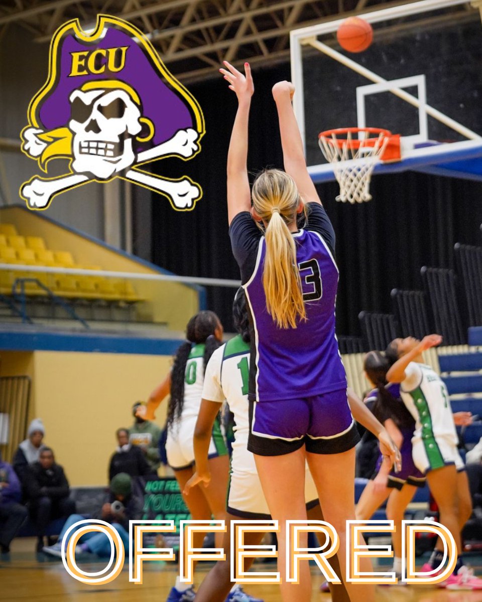AvaRush2026's tweet photo. @ecucoachkim Thanks for the great visit & conversation. It was good to get to know you. I am grateful for the offer to compete @ECUWBB! A huge thank you to @ECUCoachJH3 and the entire coaching staff for believing in me and this opportunity. #GoPirates #ECUBasketball @palmetto76erawe @CanesFBS @JeromeFleetwood @PGH_SCarolina @sportslifetalk @SCNext @CoachB_NCSA