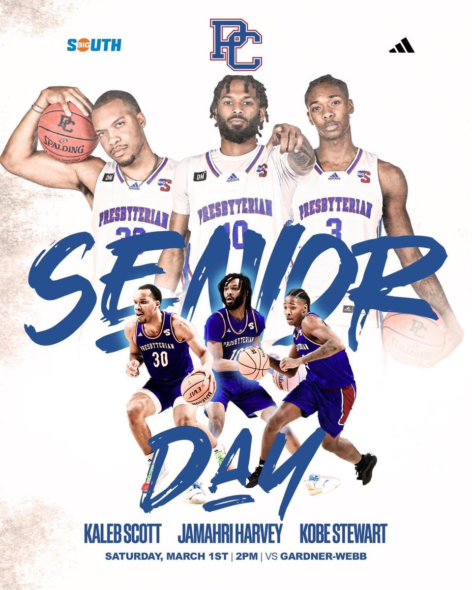 𝐒𝐄𝐍𝐈𝐎𝐑 𝐃𝐀𝐘 𝐓𝐎𝐌𝐎𝐑𝐑𝐎𝐖!

We will honor our three seniors, Jamahri Harvey, Kaleb Scott &amp; Kobe Stewart, with a postgame ceremony.

See you tomorrow at 2 p.m. in Templeton!

#GoBlueHose | #ForEachOther