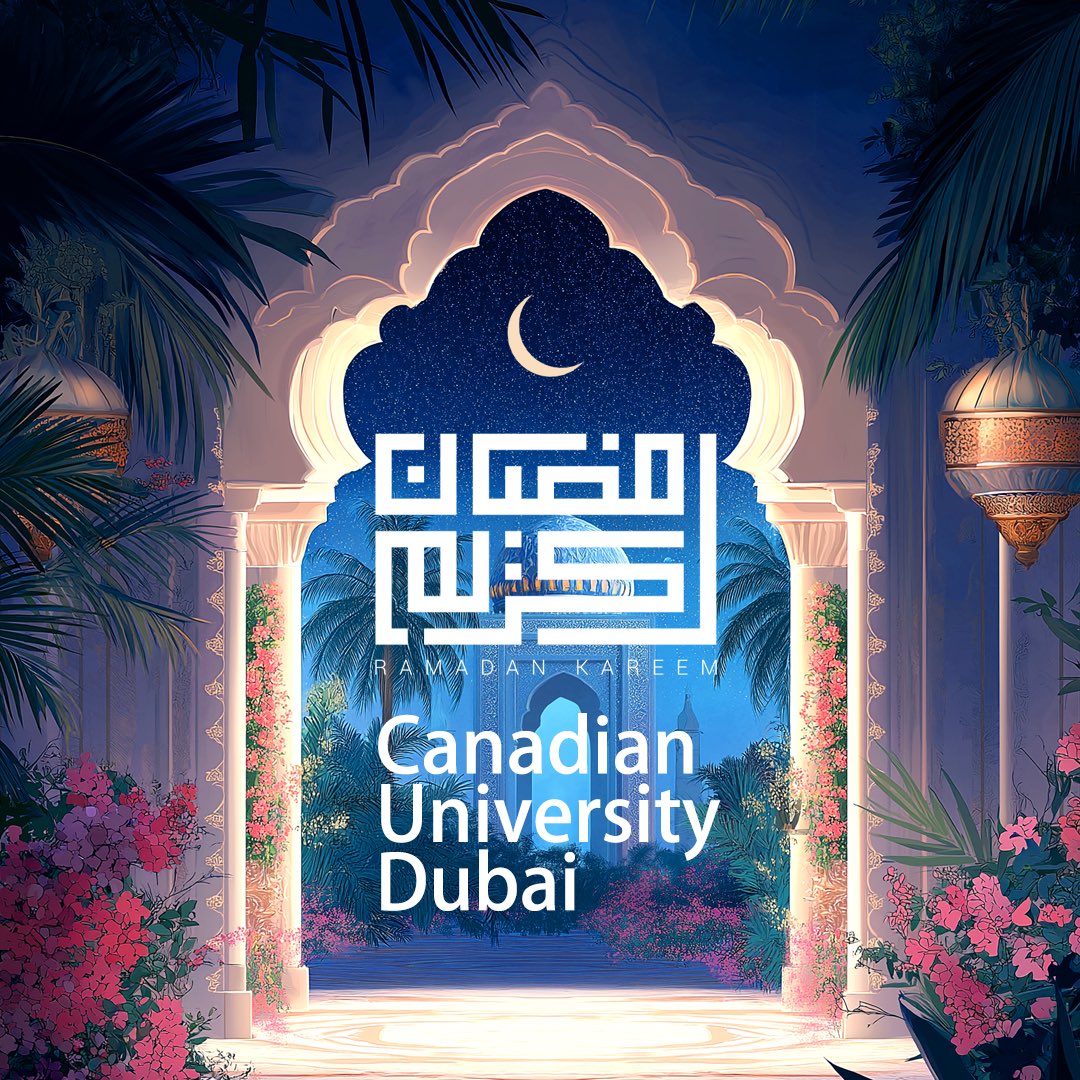 CanadianUniversityDubai (@cuduae) on Twitter photo Ramadan Kareem from Canadian University Dubai! Wishing You a Happy and Blessed Holy Month of Ramadan 🌙✨ Ramadan Kareem from Canadian University Dubai! Wishing You a Happy and Blessed Holy Month of Ramadan 🌙✨