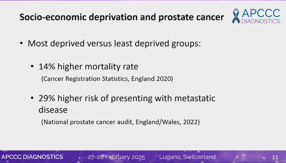 nataliagandur's tweet photo. ππ΅ LIVE from #APCCC25! #APCCCDiagnostics25
π’ Refining Prostate Cancer Screening: Balancing Detection & Overtreatment
@APCCC_Lugano @OncoAlert
π‘ Key insights from todayβs session:
β
PSA Testing Challenges: Overdiagnosis, false negatives, and overtreatmentβhow MRI pre-biopsy can improve case selection.
β
Health Disparities: Socioeconomic deprivation linked to 14% higher mortality and 29% higher metastatic presentation in prostate cancer.
β
Project Man-VAN π: A mobile outreach model for targeted screening among ethnic minorities and underserved populations.
β
Optimization Strategies: Reducing non-attendance rates (23%) and improving efficiency via pre-appointment digital tools.
β
Economic Evaluation: Comparing traditional GP pathways vs. Man Van outreach, streamlining early detection.
π₯ Panel discussion with:
@Albert0Briganti @Ecastromarcos @drlouiseemmett @DrAGafita @karolien_goffin @ProfHadaschik @DrMHofman @Prof_Nick_James @piet_ost @gpalapa2 @MoniqueRoobol @TylerSbrt @DrSpratticus @Tilki_De @BertrandTOMBAL @Nina18205 @UrsulaVogl @ResearchWyatt
@ProfKHerrmann @stefanofanti4 @Silke_Gillessen @AOmlin
