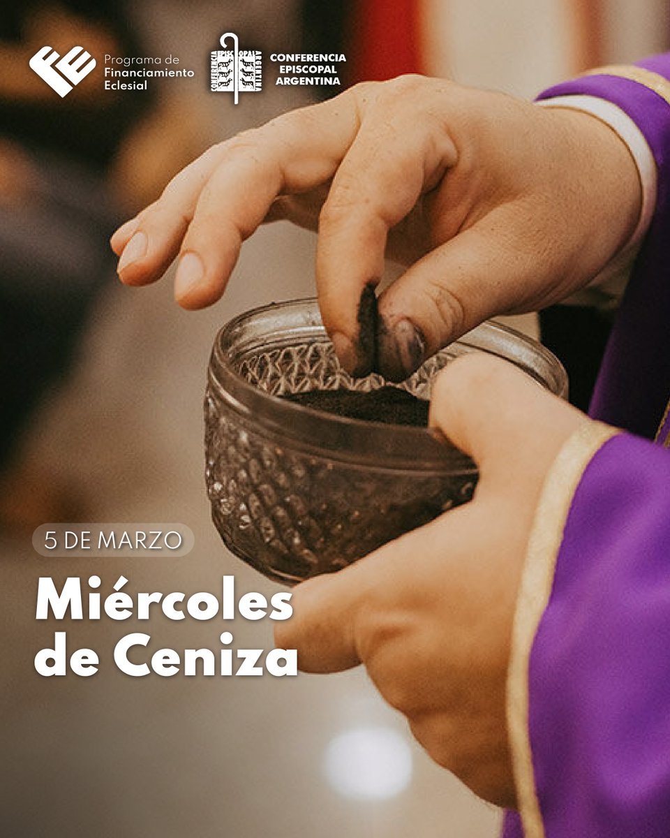 Programa_FE's tweet image. Hoy comienza un tiempo especial en la Iglesia: El Miércoles de Ceniza.
Que esta Cuaresma nos acerque más a Dios y nos impulse a vivir con mayor Fe y esperanza. 🙏🌿
#IglesiaArgentina #ProgramaFe #IglesiaCatolica #Fe