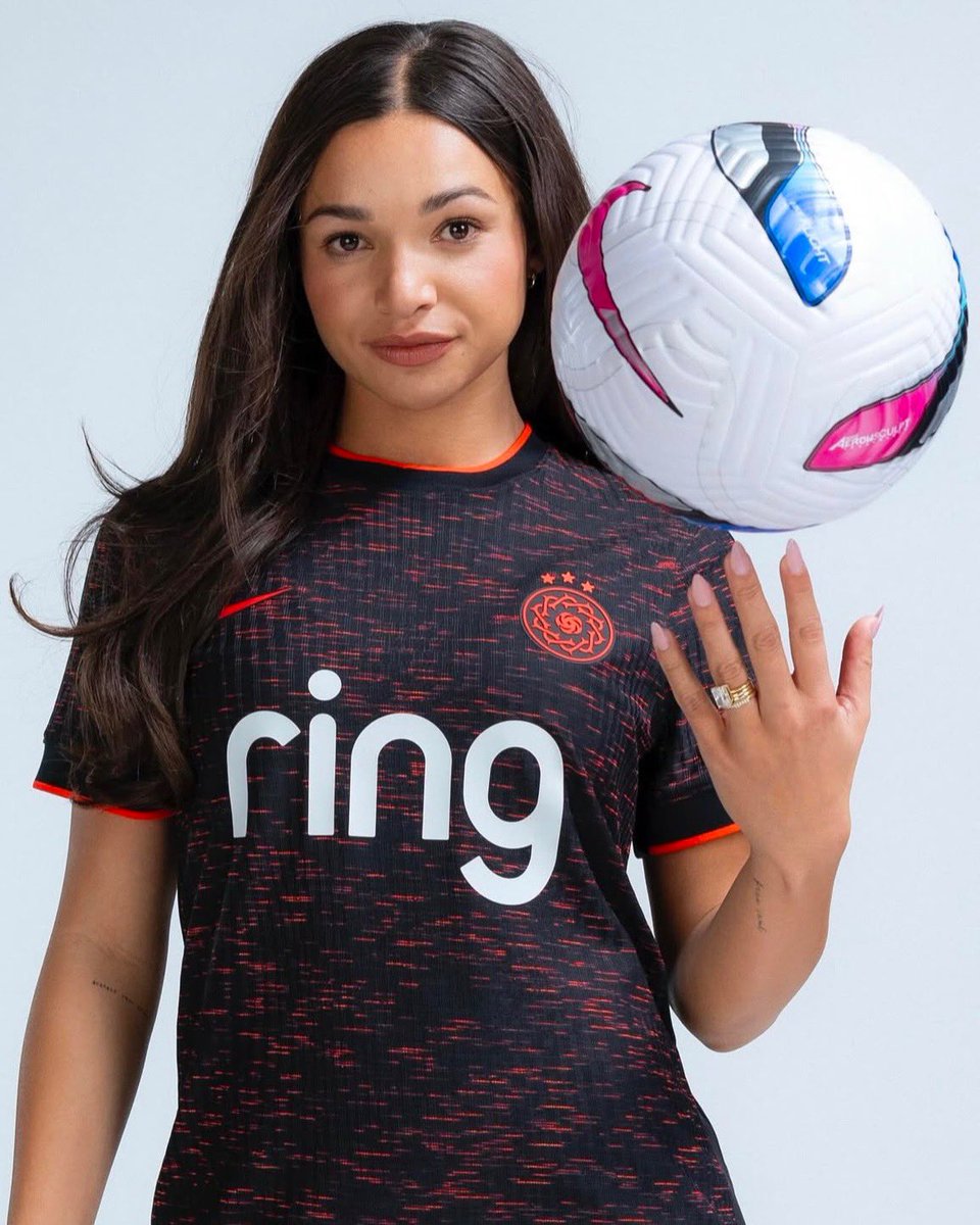 RealColoSoccer's tweet photo. @NWSL @nikefootball kits dropped with former teammates and #RealAlumni  @allyschlegel34 &amp; @sophsssmith leading the charge on the campaign. Both wearing red and black 👀 the universe is universing ✨🤩

#ThisIsReal @ECNLgirls https://t.co/z14CoWXM0I