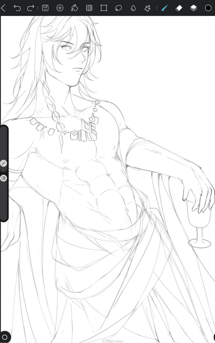 plasmaapple's tweet image. &quot;just a sketch&quot; i said
#mydei #rkgk