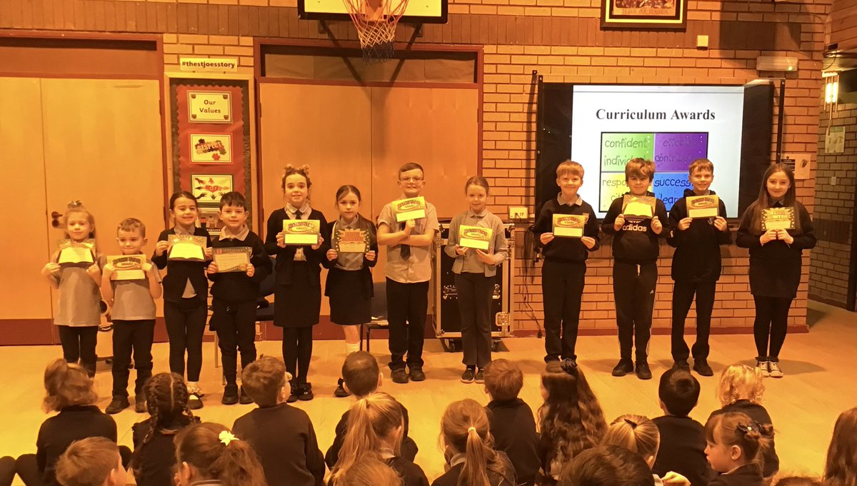 St Joseph's RC PS (@stjosephsps) on Twitter photo Well done to these children who received an award at assembly this morning for working hard and doing well in different areas of the curriculum <a href="/MrsEvansJoe/">Mrs Evans</a> <a href="/MrsFinlayP3/">Mrs Finlay</a> <a href="/MrsDandMrsG/">Primary 4/3 with Mrs D & Mrs G</a> <a href="/MrsOJoe/">Mrs O'Connor</a> <a href="/stjosephsp45/">StJosephsp6-24-25</a> <a href="/mmillerstjoseph/">MissMiller StJosephP7</a> <a href="/MattCoulter1/">Mr Coulter</a> #thestjoesstory Well done to these children who received an award at assembly this morning for working hard and doing well in different areas of the curriculum <a href="/MrsEvansJoe/">Mrs Evans</a> <a href="/MrsFinlayP3/">Mrs Finlay</a> <a href="/MrsDandMrsG/">Primary 4/3 with Mrs D & Mrs G</a> <a href="/MrsOJoe/">Mrs O'Connor</a> <a href="/stjosephsp45/">StJosephsp6-24-25</a> <a href="/mmillerstjoseph/">MissMiller StJosephP7</a> <a href="/MattCoulter1/">Mr Coulter</a> #thestjoesstory