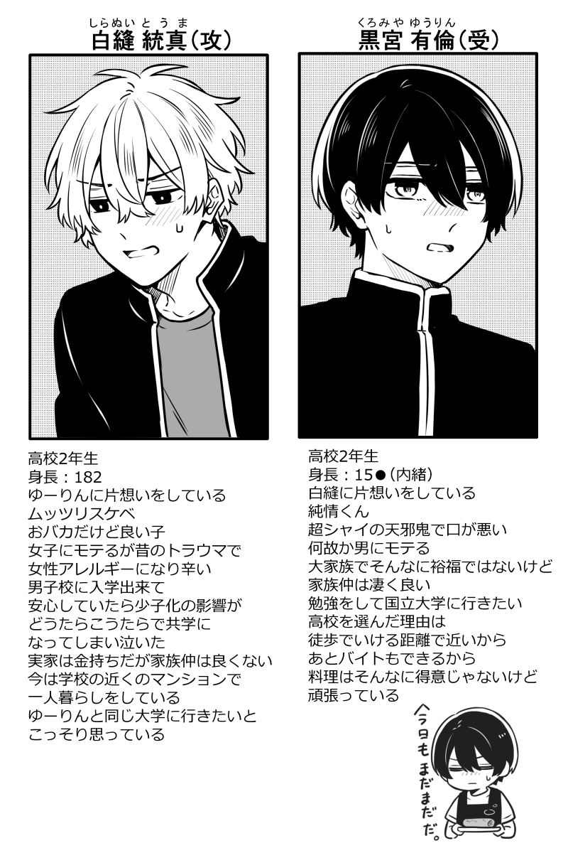 両片想いメモ #創作BL 