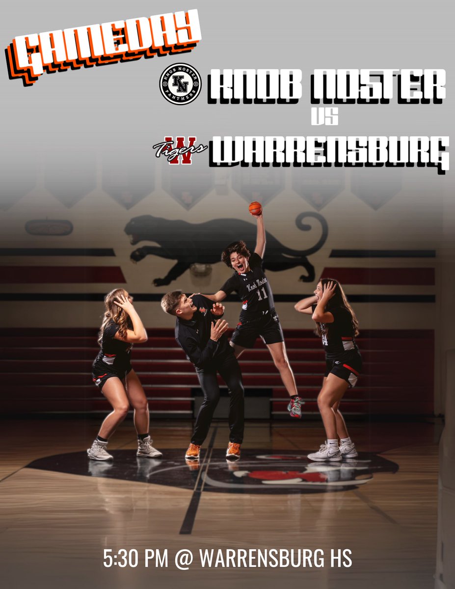 🆚 Warrensburg Tigers
📍 Warrensburg HS
⌚️ 5:30 pm (V Girls, V Boys (main gym)- JV Boys, 1/2 JV Girls (aux gym))
📺 team1sports.com/prepcasts/?S=s…