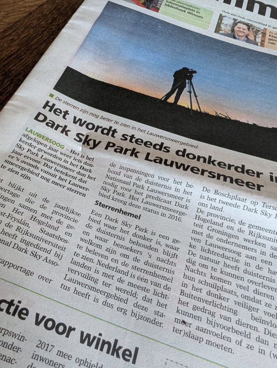 Kom logeren en zie sterren, vrijwel dagelijks