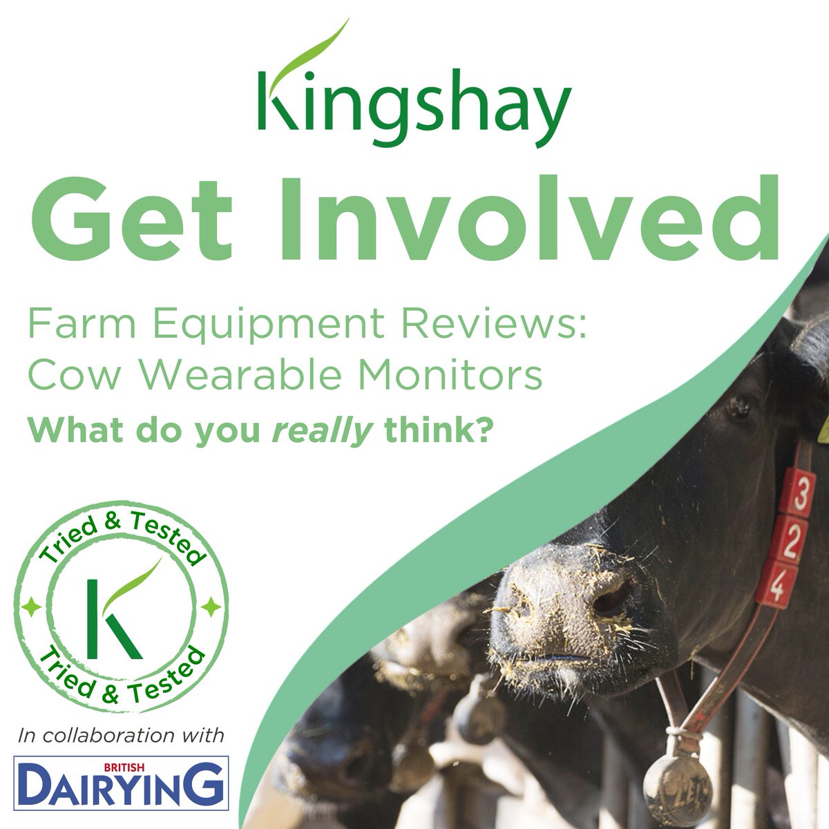 Complete our quick and easy survey below on cow wearable monitors and enter a draw to WIN a £100 Amazon Voucher!!👇 
forms.office.com/e/FzTnTXm5aD

<a href="/smaXtec/">smaXtec</a> <a href="/WaikatoMilking/">Waikato Milking Systems</a> <a href="/GEA_farming/">GEA Farming</a> <a href="/worldwidesires/">World Wide Sires</a> <a href="/AltaGeneticsUK/">Alta UK</a> <a href="/GenusABS/">Genus ABS</a> <a href="/AfimilkLTD/">Afimilk</a> <a href="/SenseHubGB/">SenseHub GB</a> <a href="/WeAreBouMatic/">BouMatic</a> <a href="/moocallofficial/">Moocall</a>